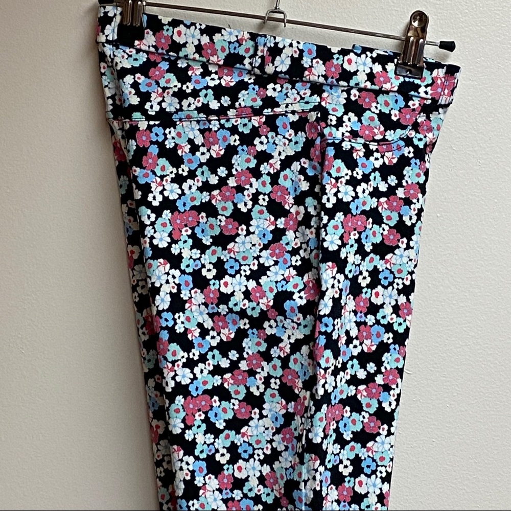 Atmosphere Floral Print Stretch Pants/Leggings